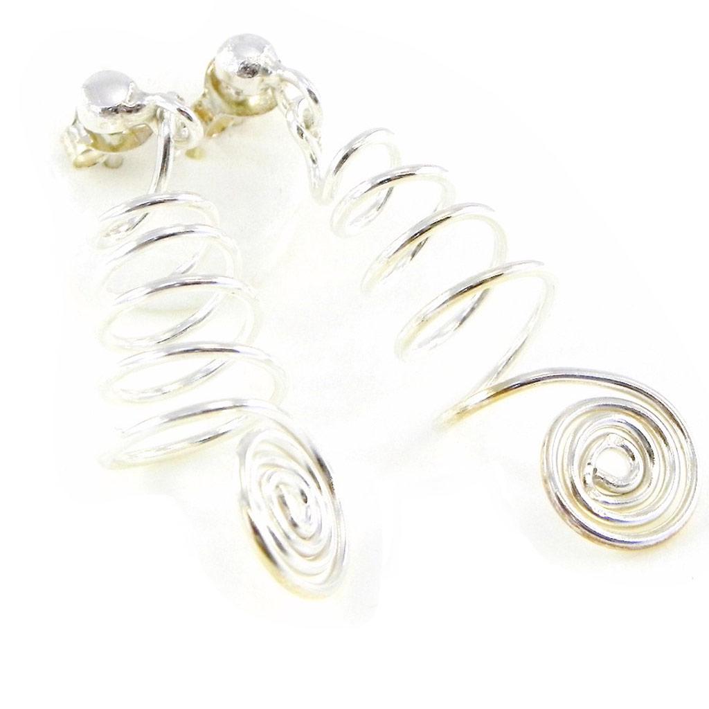 Les Trésors De Lily [C4735] - Серебряные серьги «Акробатика»