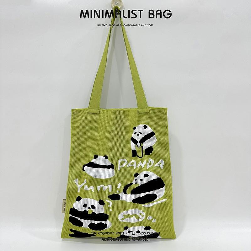 Дизайн Любовь Вязаная Сумка Через Плечо Сумка Большая Сумка Большой Емкости