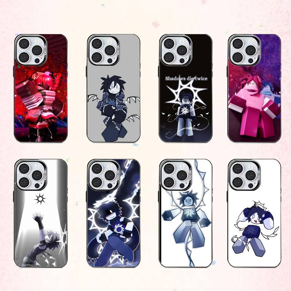 Хоррор-игра T-TwoTime F-Forsaken Чехол для телефона для iPhone 17, 16, 15, 14, 13, 12, 11 Plus, Pro Max Цветной Серебряное покрытие Внутренняя крышка