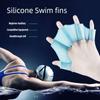 Silicone Swimming Fins Flipper Men Women Child Swim Pool Sport Professional Training Finger Hand Webbed  Diving Gloves Accessory