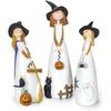 Halloween Witch Resin Statue Home Cute Elf Resin Desktop Decoration