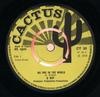 7-дюймовая пластинка U ROY GLEN BROWN No One In The World Tell It Like CT30 Cactus 1974 UK Регги Ска Даб Б/у