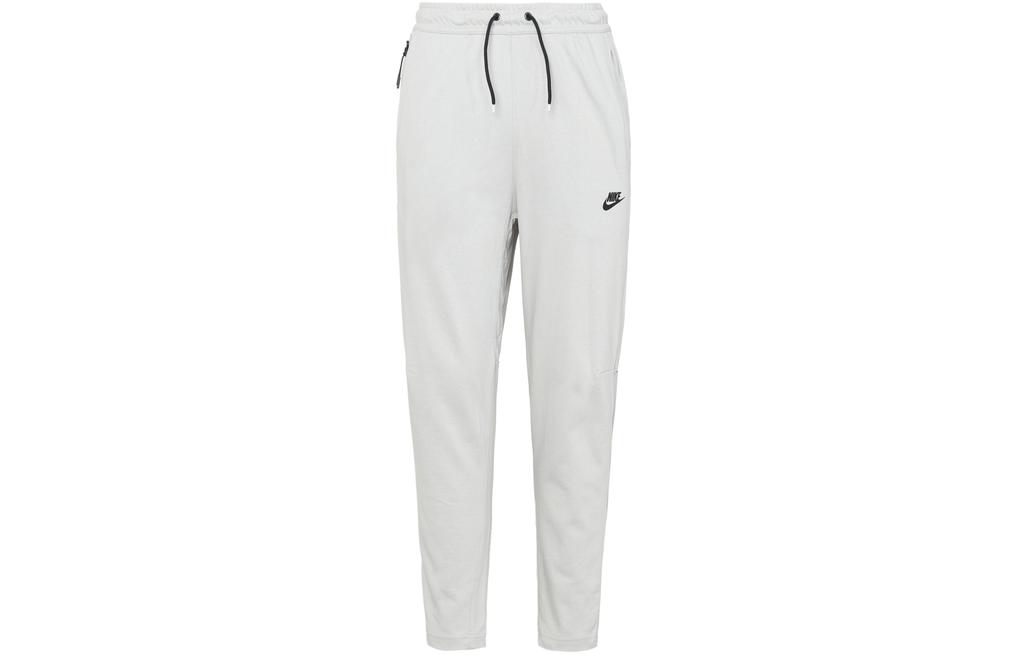 Nike Knitted Sweatpants Men's Gray Moderate Cuffed Pants DM6592-063