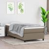 3120826 vidaXL Spring Bed Base Taupe 90x190 Cm Fabric