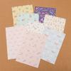 Pattern Flower Printing Variety Designs Letter Stationery Writing Paper 6PCS With Envelopes 3PCS