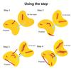 1 Pair Swimming Paddles Non-slip Adjustable Good Elasticity Soft Environmental Protection Training Correction