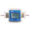 K24 Digital Diesel Oil Fuel Meter Gauge Turbine Meter Chemicals Water Sea Liquid turbo LCD Flow Meter Measuring Tool
