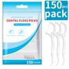 600/300/150/50pcs Ultra-Fine Toothpicks, Home Set, Portable and Disposable Care Floss- Deep Cleaning for Oral Care