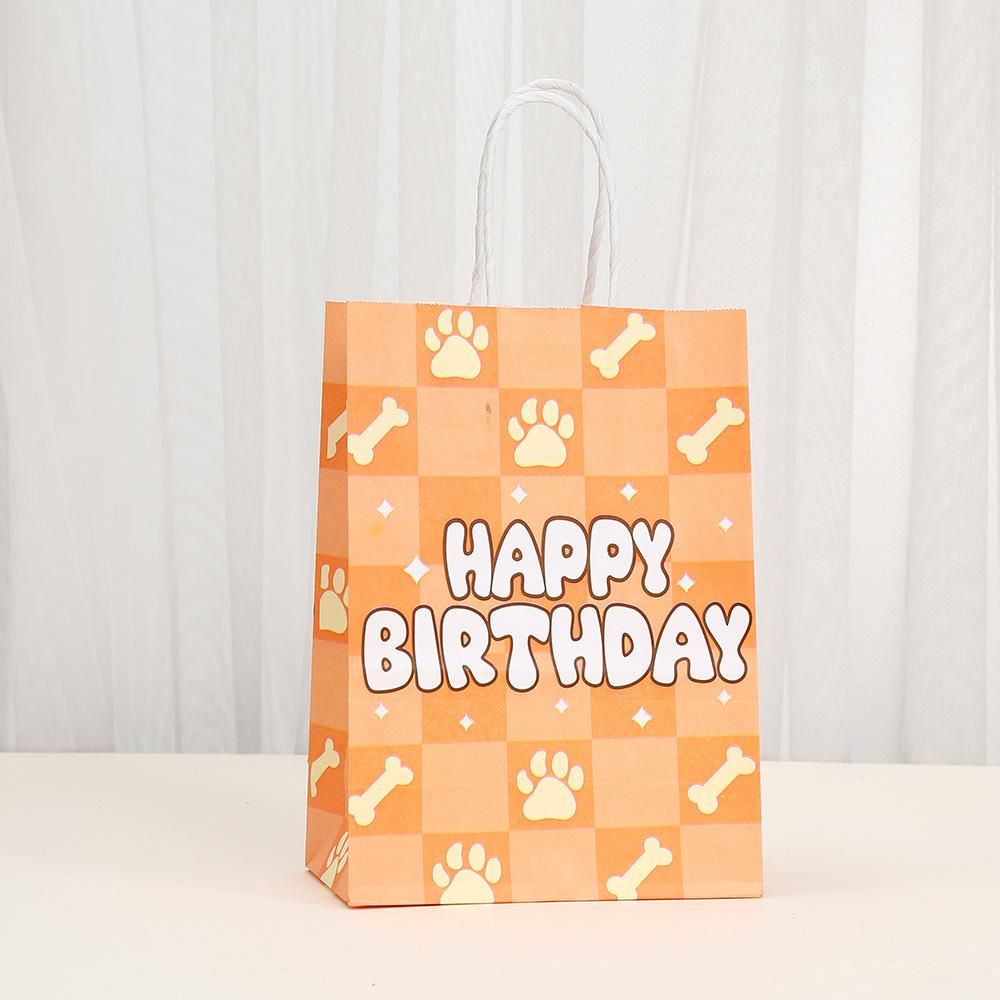 StoBag пакеты для упаковки подарков в виде лапы собаки, пакеты для упаковки happy birthday для сладостей, крафт-пакеты для угощений, принадлежности для вечеринки питомцев, угощения на вечеринку