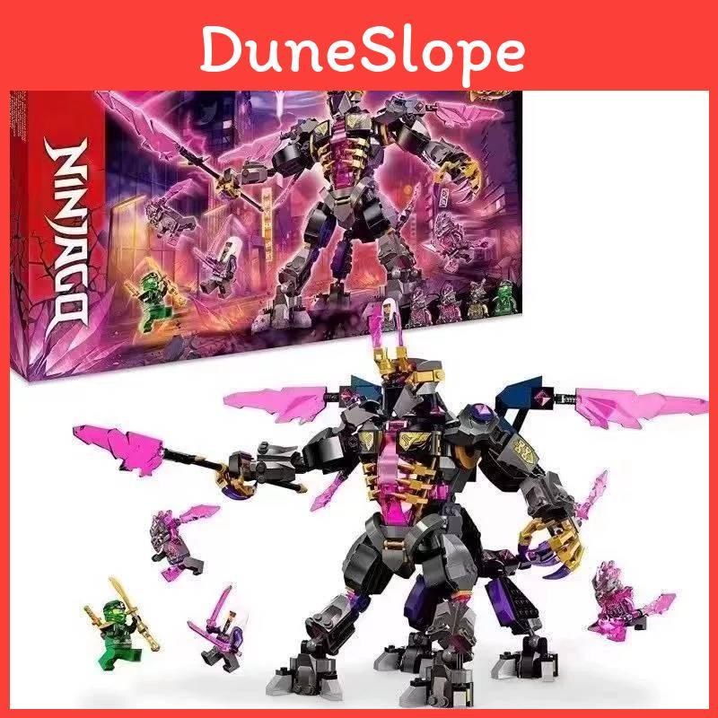 Ninjago Кристальный Король Модель из Строительных Блоков Игрушка Для Мальчиков Детей Коллекционный Подарок