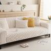 Thickened Plush Sofa Cushion Luxury Leather Sofa Cover Non-Slip Cushion Four Seasons Universal Honeycomb Velvet Sofa Cover Towel