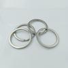 1Pc 32mm Metal Key Holder Split Rings Unisex Keyring Keychain Keyfob Accessories