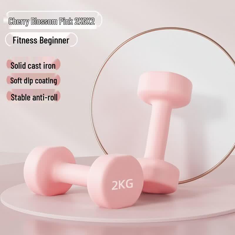Cast Iron Dumbbell Pair for Home Fitness