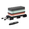 Sharpening Stone Knife Sharpening Stones sharpening stones with stainless steel flattening and angle fixing Ideal for sharpening Set #400, #1000,