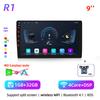 QLED 4core 2 Din Car Radio Android auto Carplay Android 13 GPS Car Audio 9 дюймов WIFI BT IPS Автомобильный мультимедийный проигрыватель