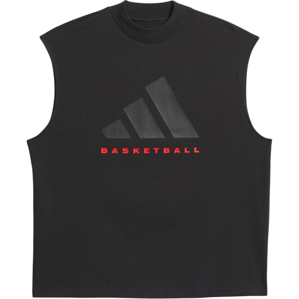 Adidas FW24 The 2025 Collection Chapter 01 Logo Fashion Comfortable Soft Sleeveless Basketball Jersey Unisex Jersey Black IW5647