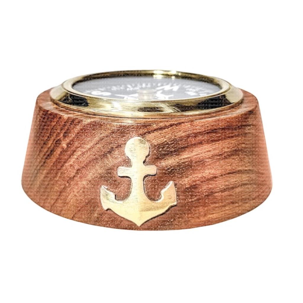 Personalized Wooden Compass for Map Reading, Hiking, Trekking, Holiday Decor, Birthday Gift For Him & Her, Christmas Gifts, Retirement Gift