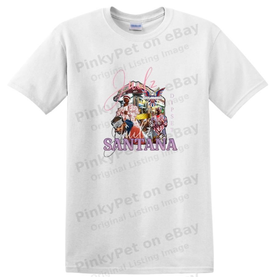 JuJu's Dipset JuJu Santana Vintage Graphic T Shirt Cool Streetwear Tee