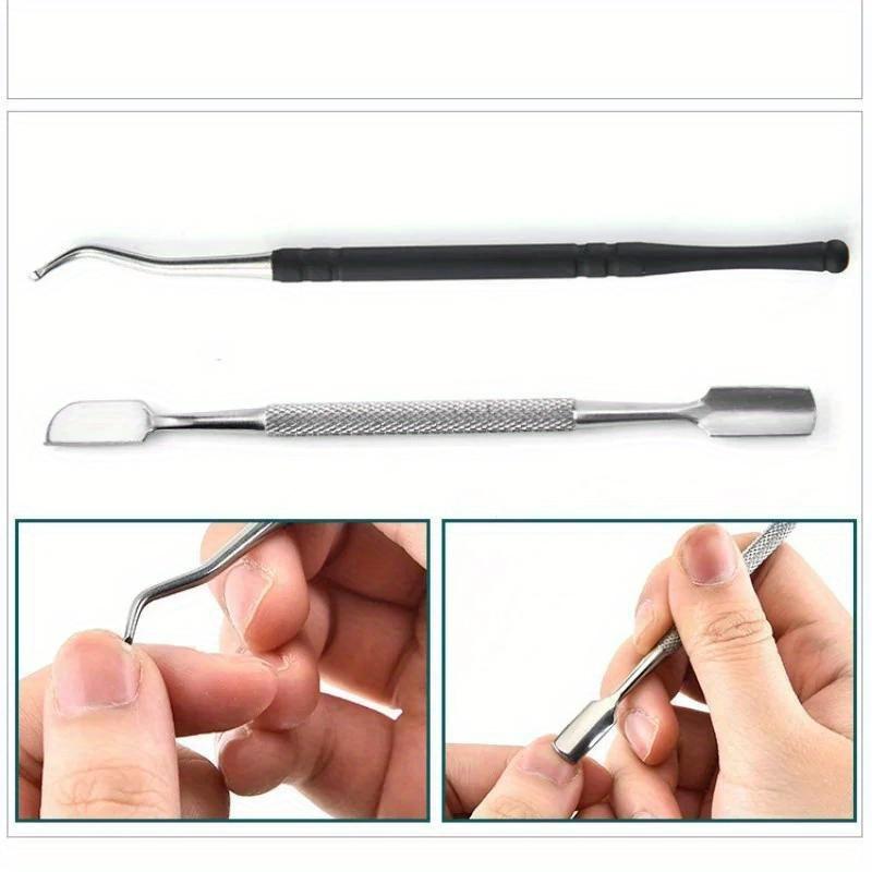 5 шт./компл. профессиональный набор инструментов для педикюра маникюрные кусачки для ногтей ножницы из нержавеющей стали профессиональный набор инструментов для ухода за руками