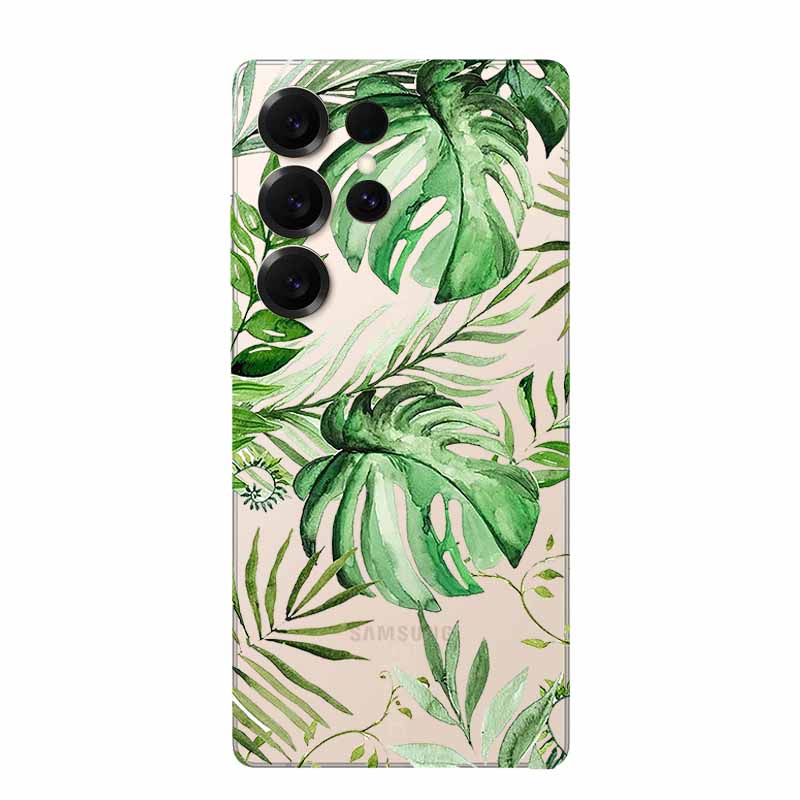 Clear Case For Samsung S25 Ultra 5G Case Clear Back Cover Animal Painting Soft Bumper For Galaxy S25Ultra Transparent Soft Funda