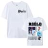 Rapper Beelecito Album Tour 2025 Double Sided Printed Tee Shirt for Unisex Hip Hop Vintage T Shirt Unisex Casual Tshirt Streetwear