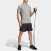 adidas Футболка для тренировок Teach Not Preach, мужская, серо-лиловая HS7508