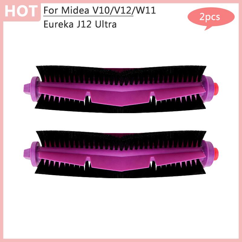 For Midea V10 V12 W11 Robot Vacuum Cleaner Eureka J12 Ultra Main Side Brush Hepa Filter Dust Bag Rag Accessories Parts