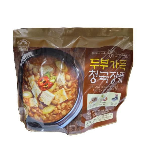 Mamas Choice Cheonggukjang Jjigae (Soybean Paste Stew) 500g x 3ea