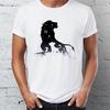 Summer Mens Tshirt A King Is Born Lion Mufasa And Simba Artsy Tshirt Anime Tees Tops Youth Harajuku Streetwear