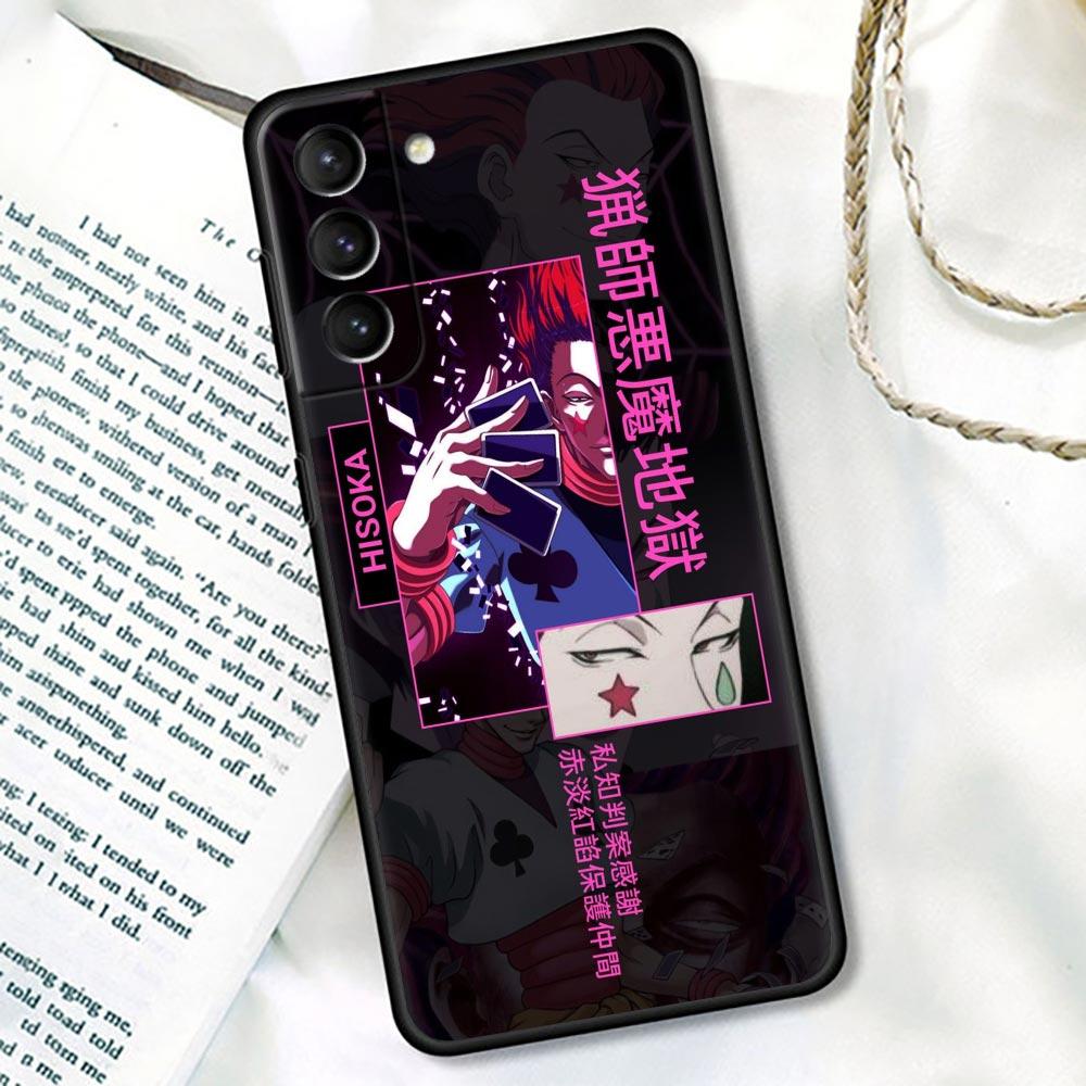 Чехол HunterXHunter для Samsung Galaxy S21 S22 S20 S 21 Ultra FE Plus S7 S8 S9 S10 Plus TPU чехол Fundas Hunter Hisoka Anime