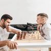 Деревянные магнитные шахматы 2-в-1 складные шахматы взрослые детские соревновательные игры развивающие игрушки