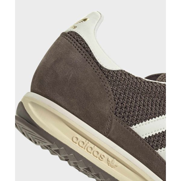 adidas SL72 RS Earth Strata Унисекс Кроссовки Коричневый Молочный Теплый Ванильный JR8774