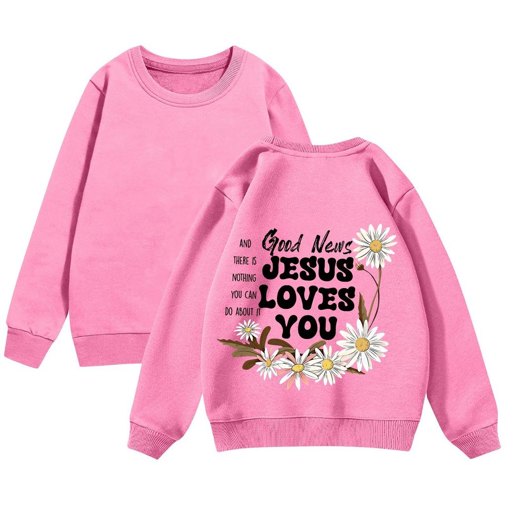 Children's Hoodie Boys And Girls Fashion Printed Long-sleeved Hoodie