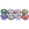 Christmas Tinplate Jars Coffee Tea Spice Candy Jewelry Storage Case Candle Making Containers Decorations Box Party Gift Jars