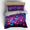 Colorful Musical Decor Set Bedding Set with 1 Duvet Cover 2 Pillowcases Single Double King Queen Gift
