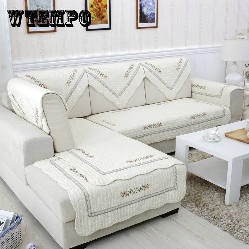 Нескользящая хлопковая корейская диванная подушка, ткань, художественная комбинированная кожаная подушка на четыре сезона, зимняя подушка для дивана, полотенце