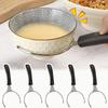 Stainless Steel Soup Bowl Fork Anti-Scalding Bowl Tongs Bowl Gripper for Serving Hot Pots