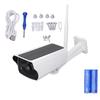 Solar Panel WiFi Camera 1080P 2MP PIR Motion Detection 2 Way Audio Cloud Storage IP67 Water