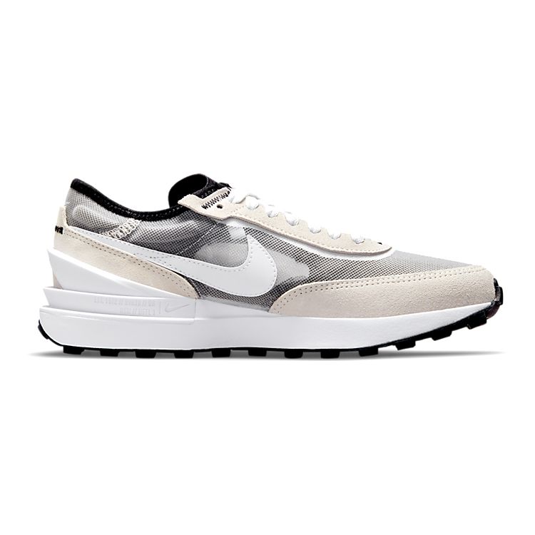 Nike Кроссовки Waffle One GS Summit White Kids кремово-черно-оранжевые DC0481-100