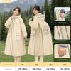 Children's Raincoat for Elementary School Students, Boys and Girls, 2026 Long Style Full-Body Rain Protection with Backpack Space
