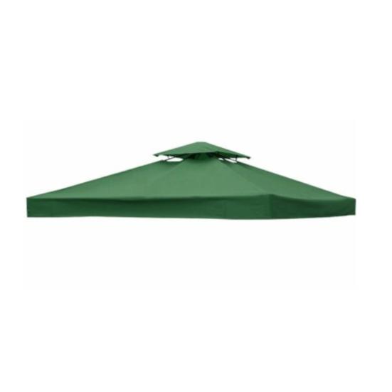 300x300 см беседка для гриля сменный тент крыша водонепроницаемая ткань Оксфорд двухъярусная беседка для барбекю