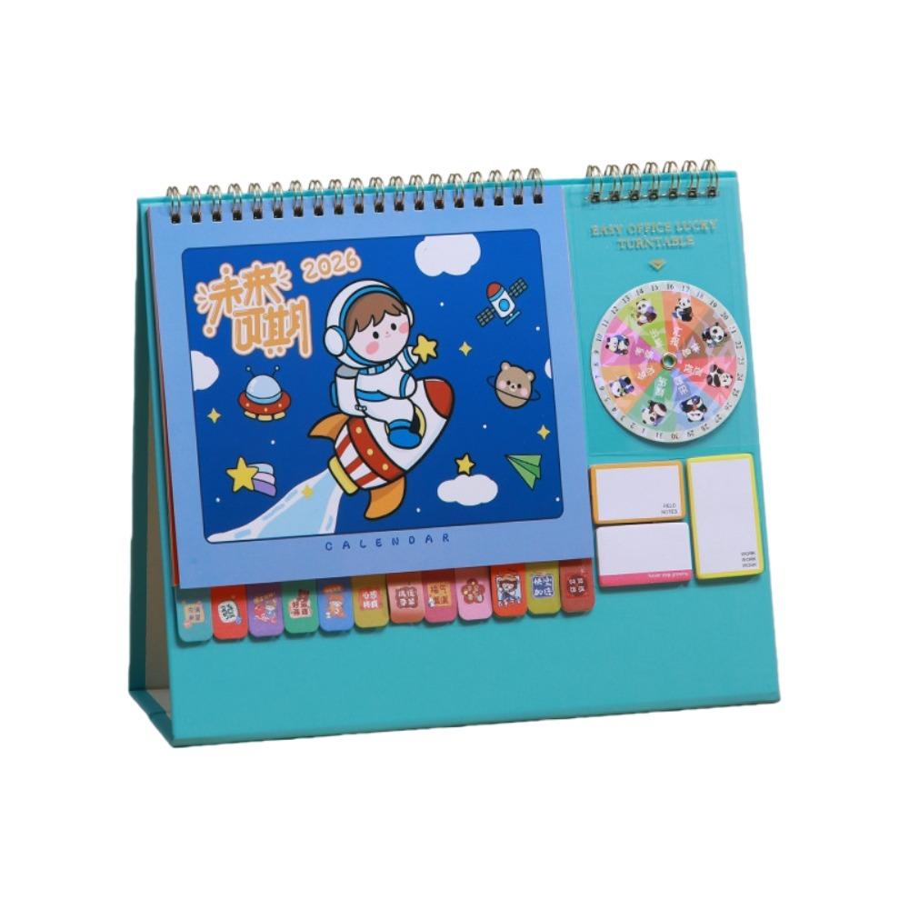 Month Date Display 2026 Desk Calendar Chinese New Year Style Monthly Planner Daily Planning