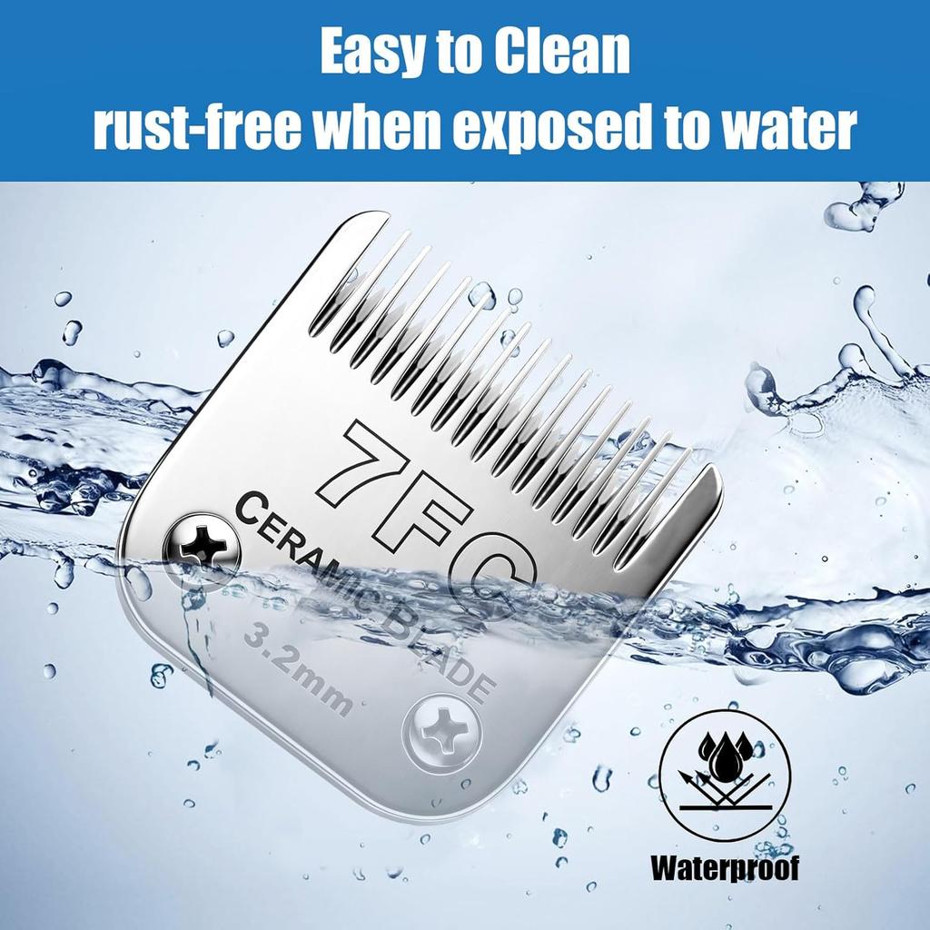 Сменные лезвия для стрижки собак, совместимые с машинкой для стрижки собак Andis, лезвия для стрижки собак, совместимые с Oster A5, Wahl KM-10 Series, 7FC