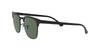 Солнцезащитные очки RB3716 CLUBMASTER METAL BLACK TOP MATTE Япония 51 Ray-Ban 186/58 (черный) (БЕСПЛАТНЫЙ размер)