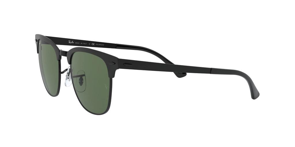 Солнцезащитные очки RB3716 CLUBMASTER METAL BLACK TOP MATTE Япония 51 Ray-Ban 186/58 (черный) (БЕСПЛАТНЫЙ размер)