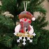 Christmas Fabric Pendant Christmas Doll Pendant Christmas Tree Pendant Ornament Small Gift Pendant