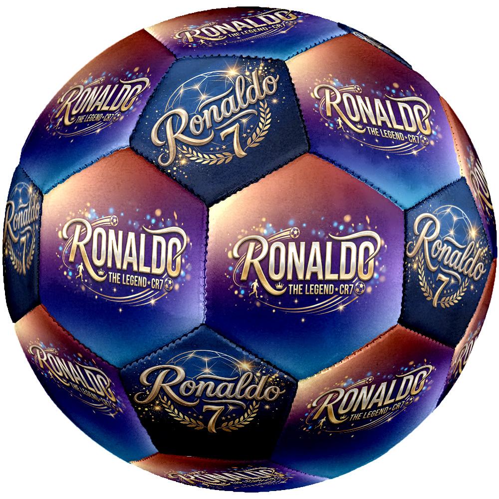Ronaldo's: Soccer Legend Size 5 Football Machine Sewn Indoor/Outdoor Universal Football Unique Gift for Soccer Lovers