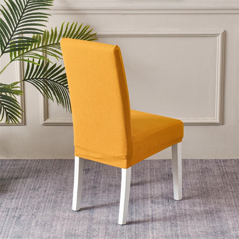 1 шт. жаккардовый эластичный чехол для обеденного стула, чехлы для стульев, универсальный размер, чехлы для сидений для кухни, свадьбы, банкета, дома