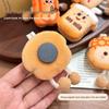 3D Мультяшный Плюшевый Магнит на Холодильник с Хлебом и Молоком - Креативный Декор для Дома