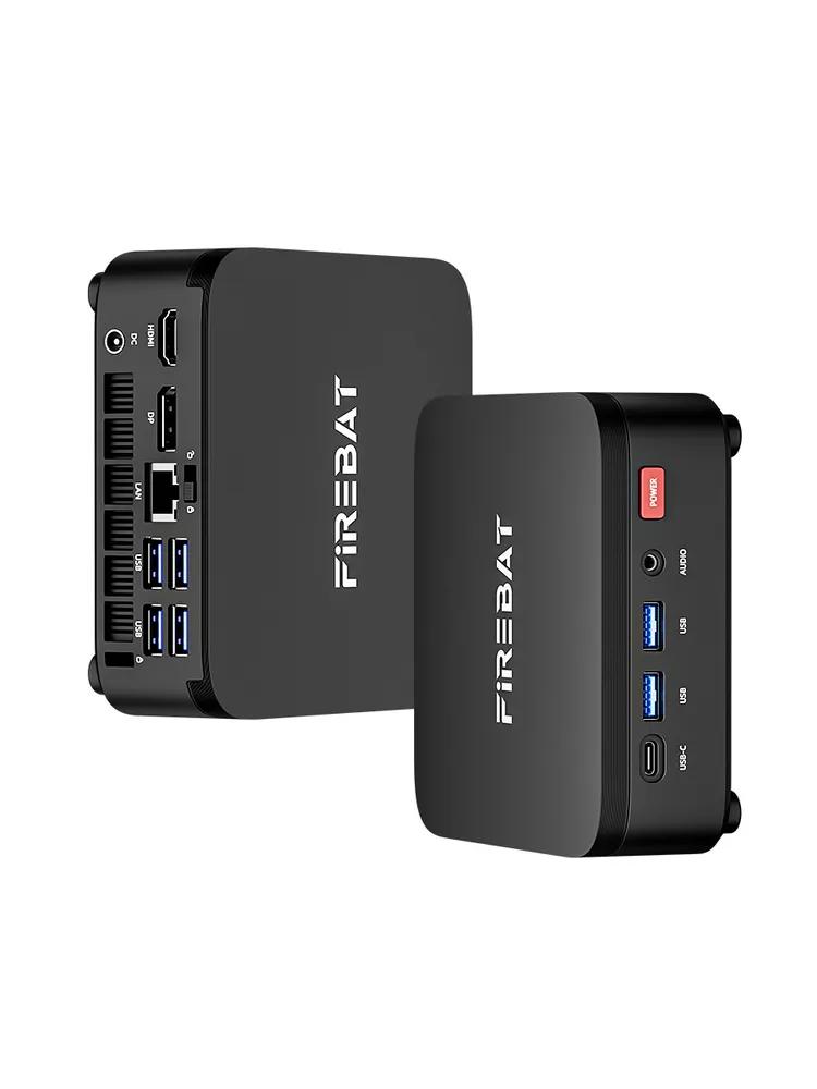 FIREBAT R3 Mini PC AMD Ryzen 5 7430U 16GB LPDDR4 RAM 512GB SSD Mini Computer Triple 4K WiFi 6 BT5.2 Micro PC for Home Office Business